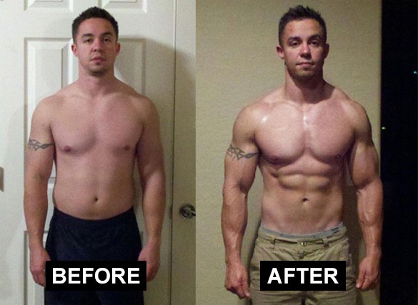 Tren Steroid Before & After