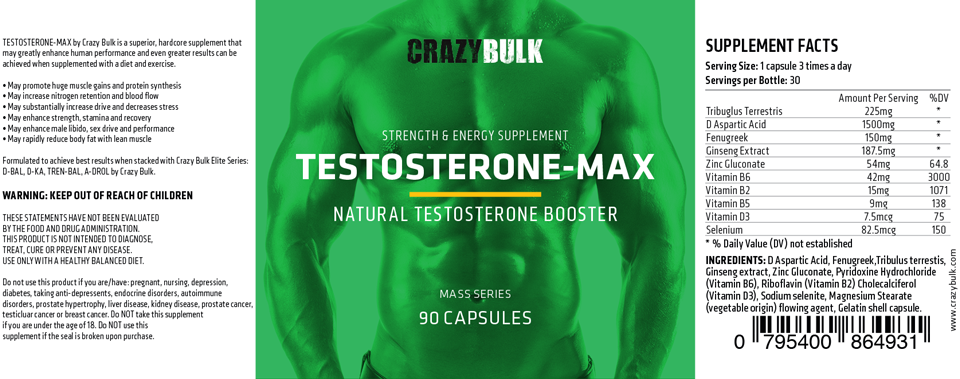Testosterone Max - Sustanan 250