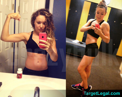 Female Steroids Before After